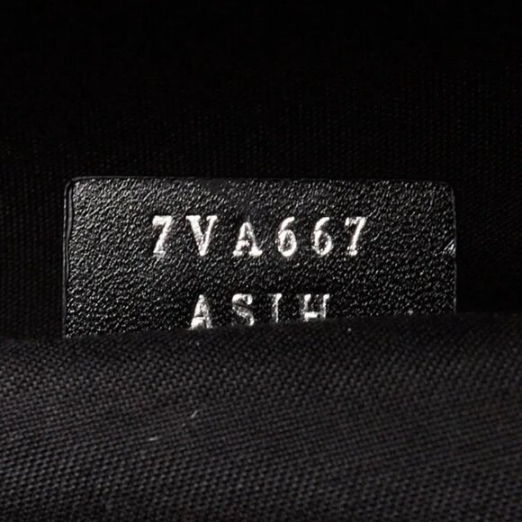 Fendi Black Grained Calfskin Leather Large Lui Bag 7VA667 - Picture 12 of 12